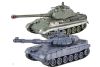 Demo - Radiostyrda Battle tanks - T90 vs Tiger II  - 2,4Ghz - 1:28 - RTR