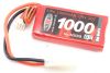 Batteri - 7,4V 1000mAh LiPo - 20C - Tamiya - MaXam