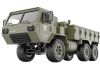 RC Militärfordon - Military Truck P801 6X6 - 1:16 - 2,4Ghz - RTR