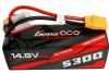 Batteri - 14,8V 5300mAh LiPo 60C 4S1P Gens Ace