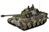 Radiostyrd stridsvagn - 1:16 - Kungstiger m. Henschel torn Met. upg. - 2,4Ghz - BB+IR - RTR