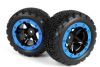 Slyder ST Wheels/Tires Assembled (Black/Blue)