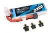 Batteri 2200mAh 11.1V 45C Gens Ace EC3/XT60/T-dean