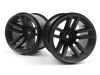 Quantum2 XT 2.8in Wheel (Black/2pcs)