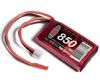 Batteri - 7,4V 850mAh LiPo - 25C - T14.5