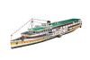 Byggmodell ångfartyg - Gift Set Paddle Steamer "Goethe" - 1:160 - Revell