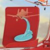 Byggmodell - PLANE STAND - for Disney planes
