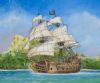 Byggmodell båt - Pirate Ship Black Swan - 1:350 - Zv