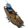 Byggmodell båt trä - TAKA - Black Sea Fishing boat - 1:35 - TM