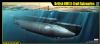 Byggmodell ubåt - British HMS X-Craft Submarine - 1:35 - M