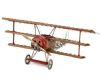 Träbyggsats flygplan - Fokker DR.I 1918 Red baron - 1:16 - Art