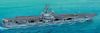 Byggmodell krigsfartyg - USS Ronald Reagan - 1:720 - IT