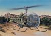 Byggmodell helikopter - Bell OH-13S Sioux - 1:48 - IT
