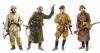 Byggmodell gubbe - Ostfront Winter Combatants 1942-43 4 Figures Set - 1:35 - Dragon