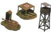 Byggmodell - Battlefield buildings - 1:72 - IT