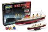 Byggmodell båt - R.M.S. Titanic Gift Set - 1:700/1200 - Revell