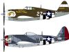Modellflyg - P-47D Thunderbolt Razorback/Bubbletop - 1:72 - Hg