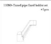 FS Tune-pipe fixed mount set 1:10 nitro