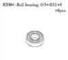 FS Roll Bearing f5*f11*4 6pcs 1:10 nitro