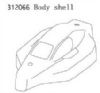 FS Racing Body shell 1:8 buggy