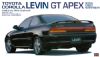 Byggmodell bil - Toyota corolla Levin GT - 1:24 - HaseGawa
