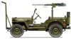 Byggmodell bil - 4x4 Truck jeep 1/4 ton. - 1:24 - Italeri