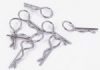 C0100-86090 -  Body Clips - 8 pack