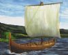 Modellbåt - Vikinga skeppet Gökstad - Emhar - 1:72