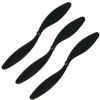 Propeller - L200mm Black,  3mm - 3-pack