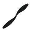 Propeller - L225mm Black,  3mm - mutterfäste