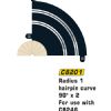 Scalextric Rad 1 Hairpin Curve 90 (2st) - 1:32