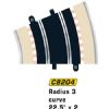 Scalextric Rad 3 Outer Curve 22.5 (2st)