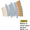 Scalextric Rad 3 outer borders - 1:32