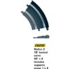 Scalextric Rad 2 Banked Curve 45 (2pcs) - 1:32