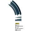 Scalextric Rad 3 Banked Curve 45 (2pcs) - 1:32