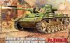 Byggsats Stridsfordon - Panzer III Flamethrower tank - 1:100 - Zvezda