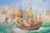 Byggsats Segelbåt - Sir Francis Drakes flagship HMS Revenge - 1:350