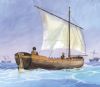 Byggsats Segelbåt - Medieval life boat - 1:72 - Zvezda