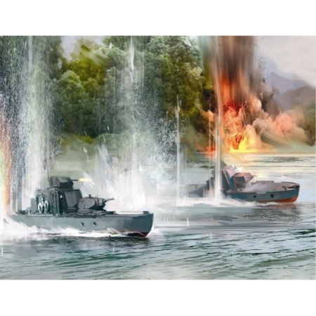 stridsfordon - Soviet Armored Boat - 1:100 - SNAP