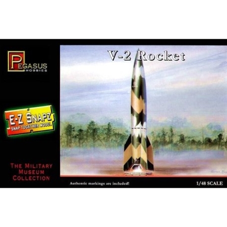 RC Radiostyrt Stridsfordon - V-2 Rocket SNAP - 1:48