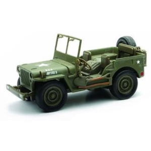 Bild p� Stridsfordon - Willys Jeep - army green - 1:32