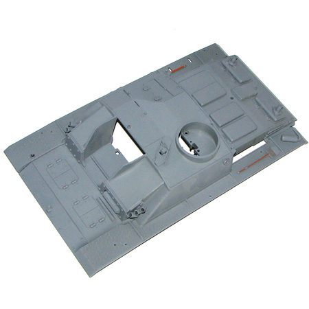 RC Radiostyrt Reservdel - Sturmgeschütz III - Överkropp