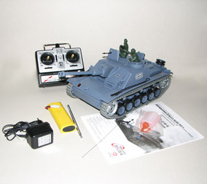Thumbnail 734 f�r RC tank - 1:16 - Sturmgesh�tz III - BATTLE + Flash - MET. - RTR