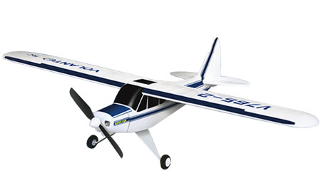 Flygplan - Super Cub 2,4Ghz BL + Sim - Borstlöst - 4ch - EPO -  RTF