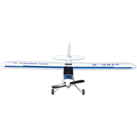 Flygplan - Super Cub 2,4Ghz BL + Sim - Borstlöst - 4ch - EPO -  RTF