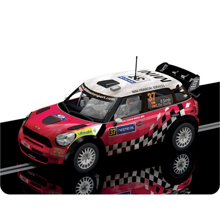 Bild p� Scalextric BMW Mini WRC C3301, Kommer Q2, Rally