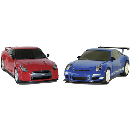 Bild p� Scalextric 1:32 Car Two Pack C3129 (Nissan / Porsche 997)