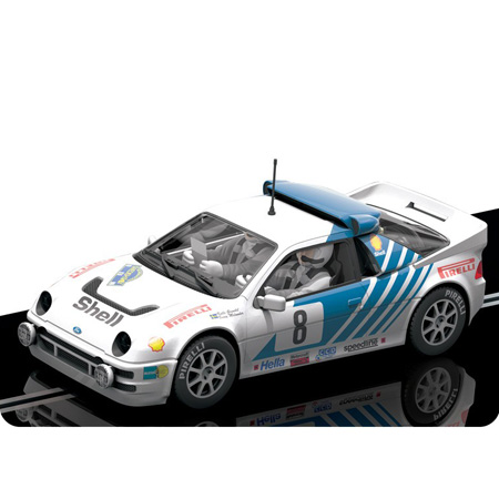 Bild p� Scalextric Ford RS200 1:32 C3156, Classic Cars