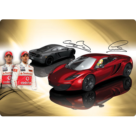 Bild p� Scalextric McLaren Hamilton/Button 1:32 C3171A, MP4 12C