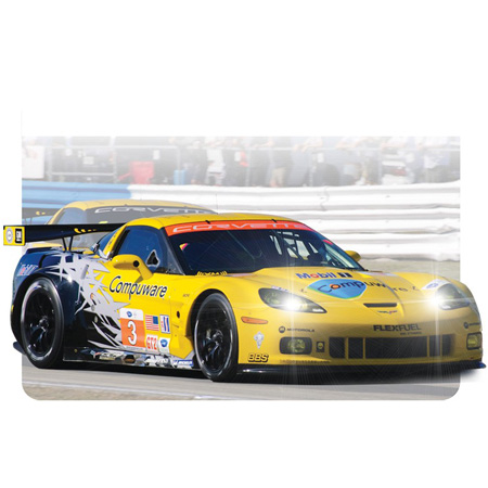 Bild p� Scalextric Chevrolet Corvette C6R G 1:32 C3189, Endurance